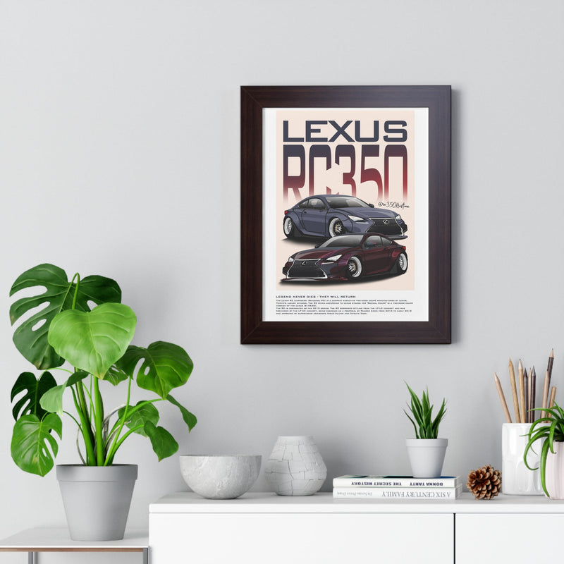 Framed Vertical Poster