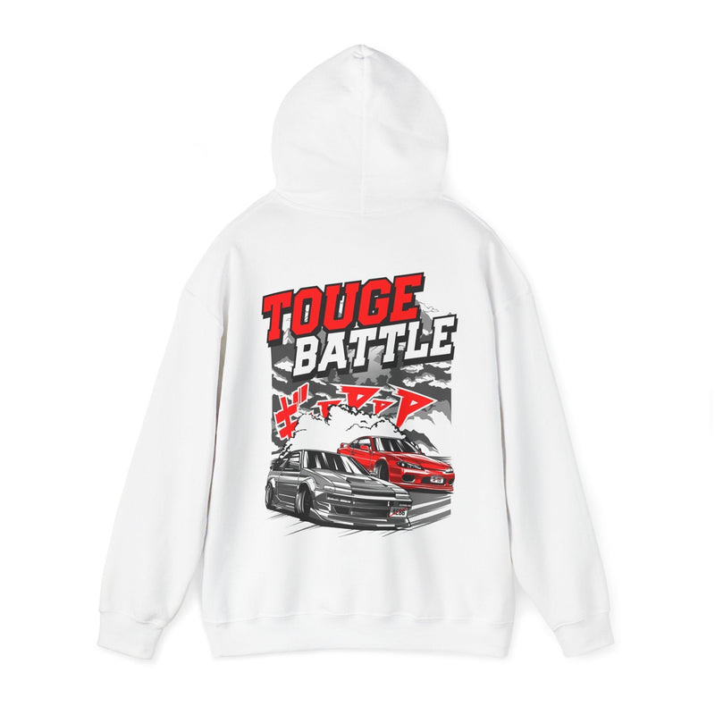 TOUGE BATTLE "AE86 VS S-15" GRAPHIC HOODIE