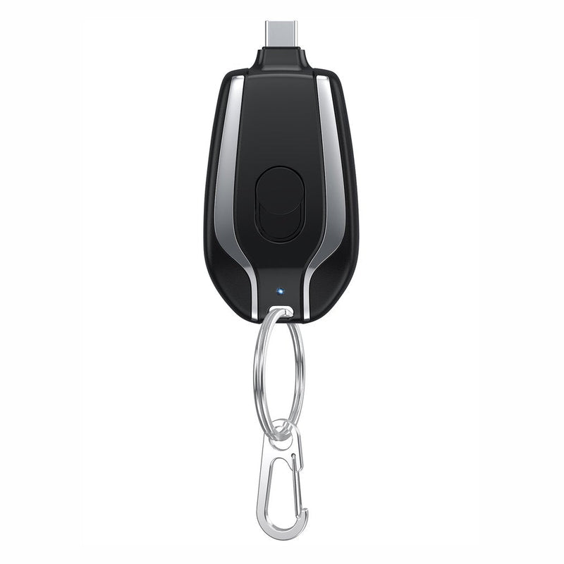 New Power Pod Mini 1500mAh Portable Charger Keychain Fast Charging Backup Power Bank