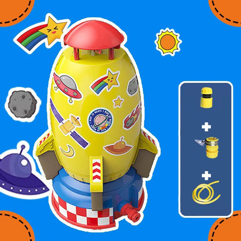 Rocket Launcher Toys Water Pressure Lift Sprinkler Fun Interaction Summer Gadgets