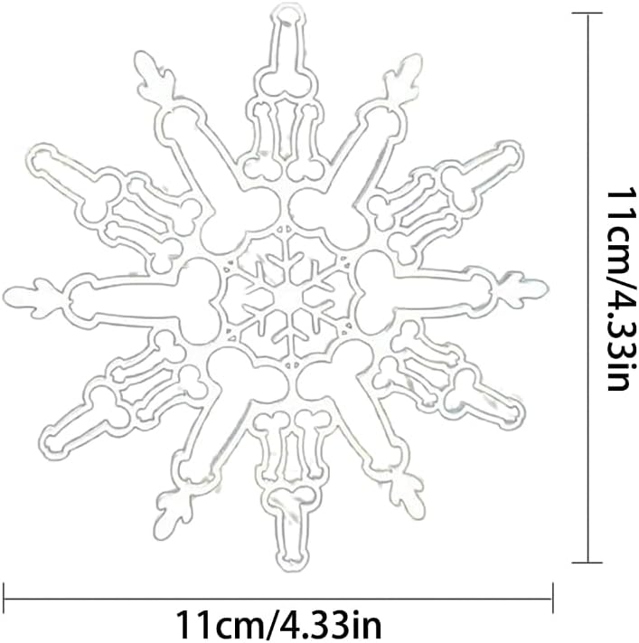 Weiner Snowflake Ornament