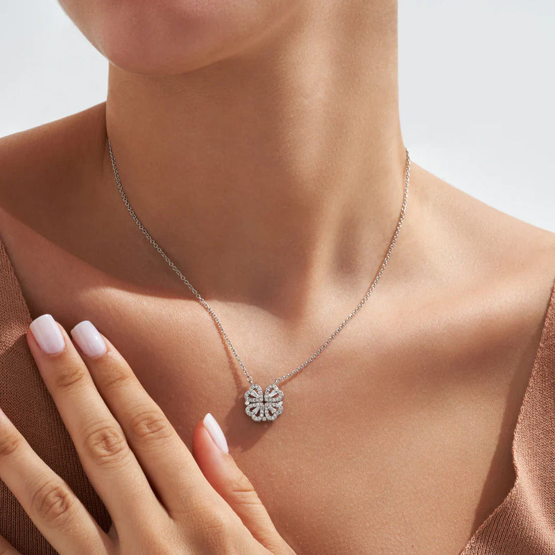 Clover Hearts Necklace