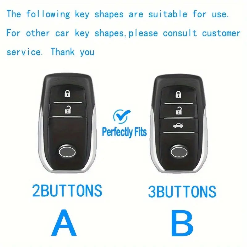 Toyota Car Key Fob Case Cover Keychain