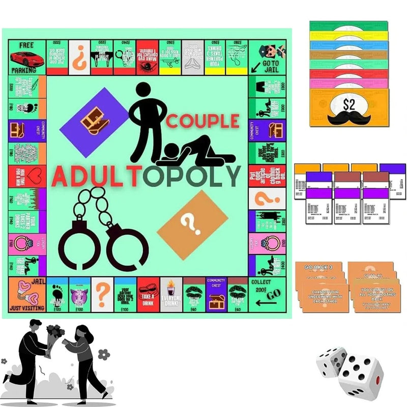 Adultopoly Board Game