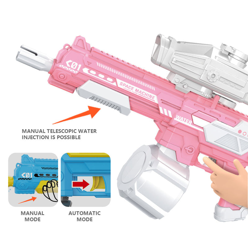 M416 hand self integrated electric water gun large continuous outdoor water play large capacity toy water gun