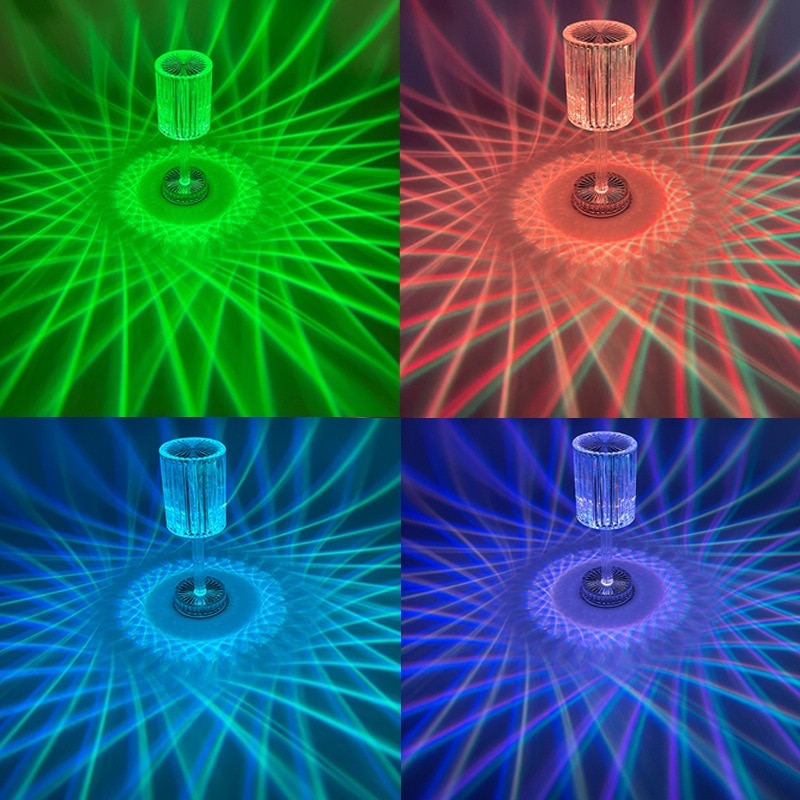 Diamond Crystal Lamp