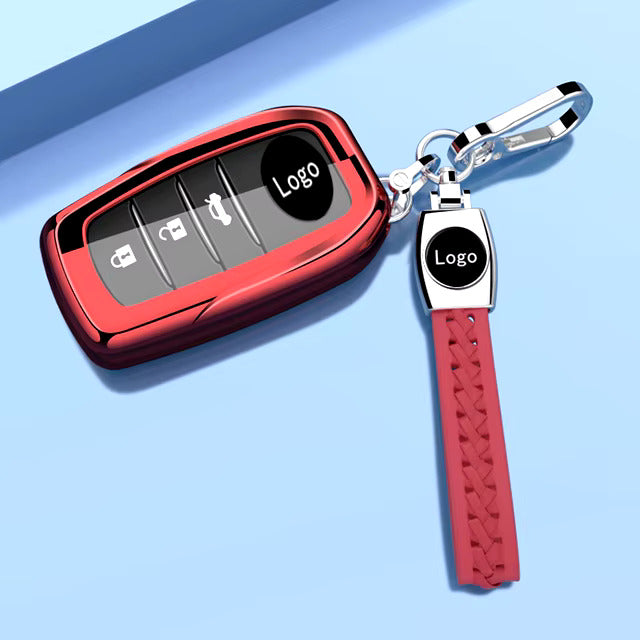 Toyota Car Key Fob Case Cover Keychain