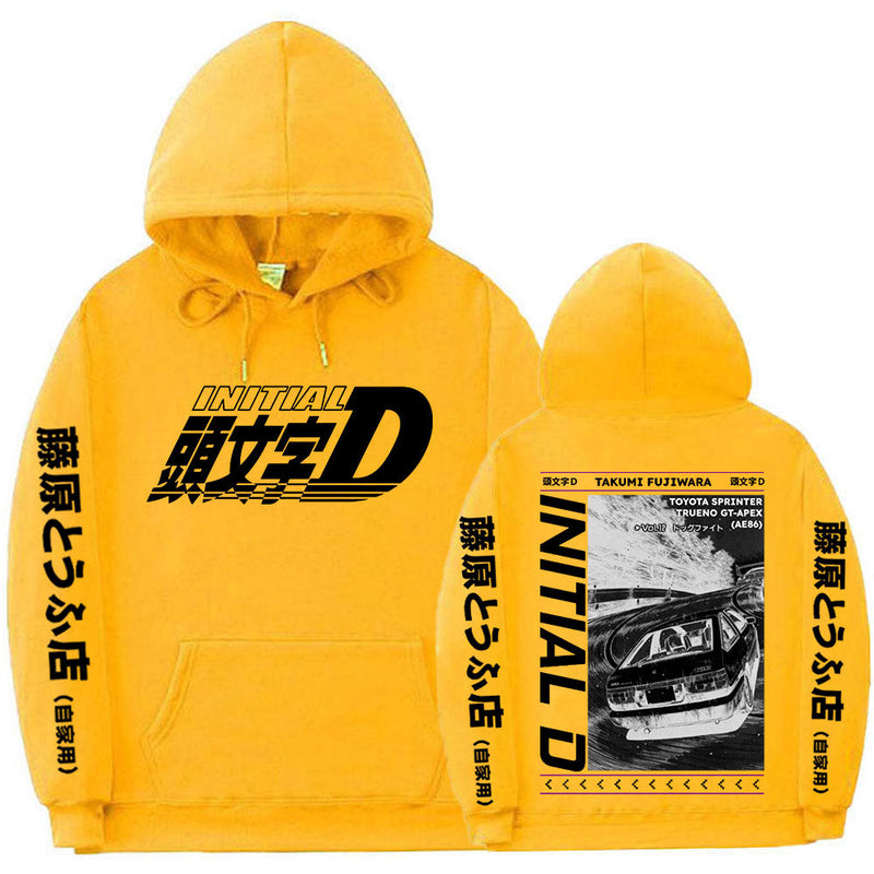 Anime Drift AE86 Initial D |  Hoodie