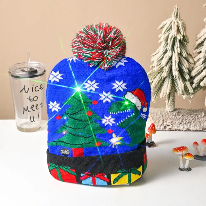 Santa Christmas LED hat
