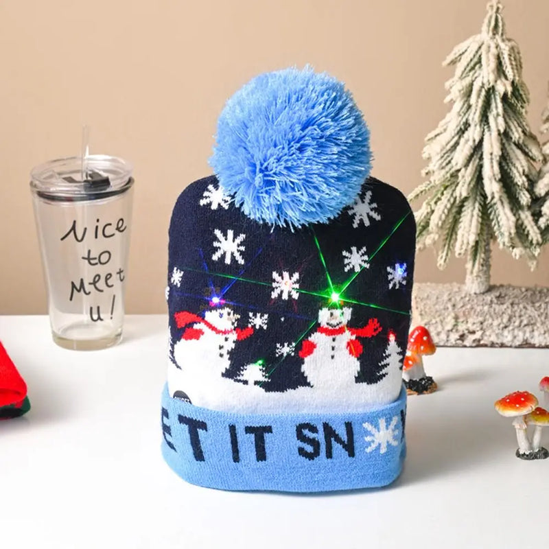 Santa Christmas LED hat
