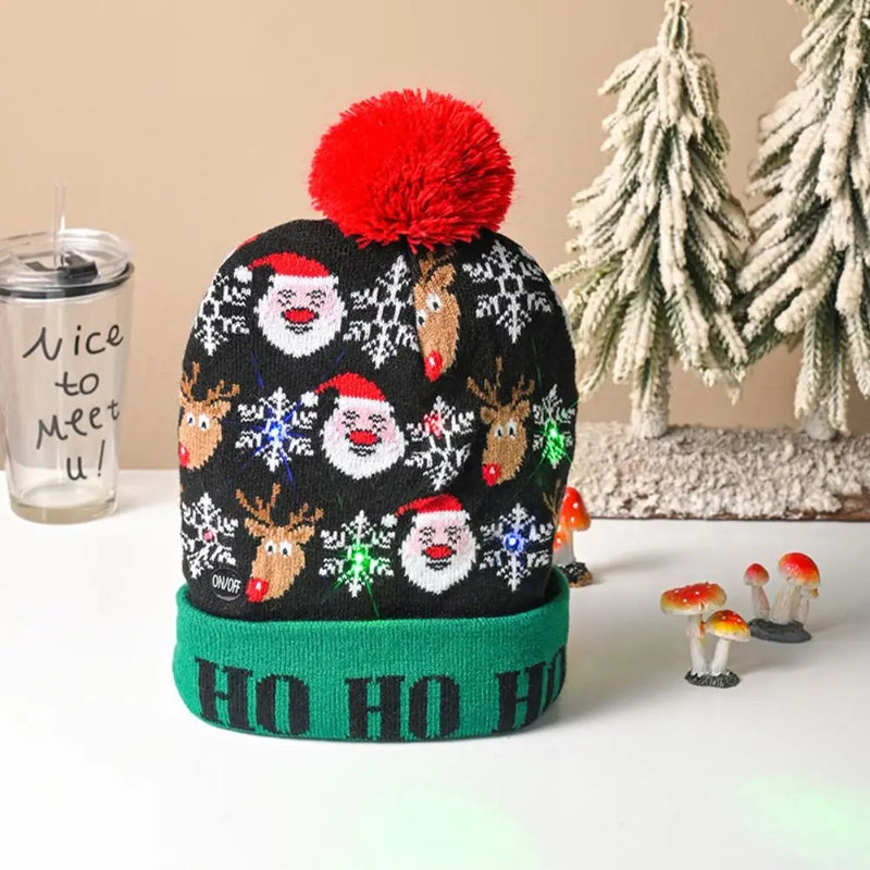 Santa Christmas LED hat