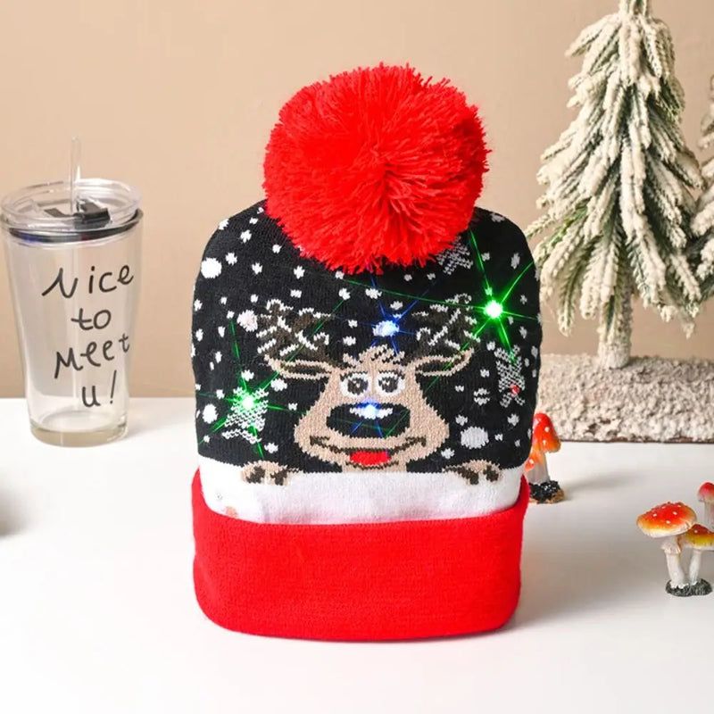 Santa Christmas LED hat