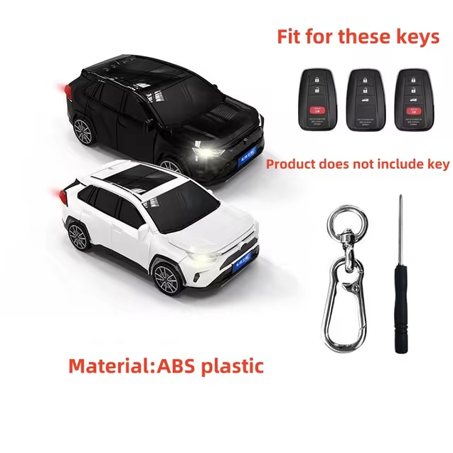 For Toyota RAV4 Key Cover Car Model Key Protective Case