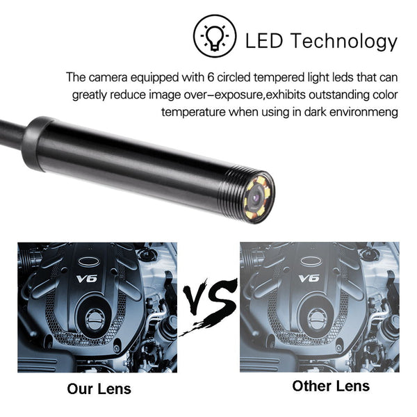 ProVisionScope™-Waterproof Endoscope Camera
