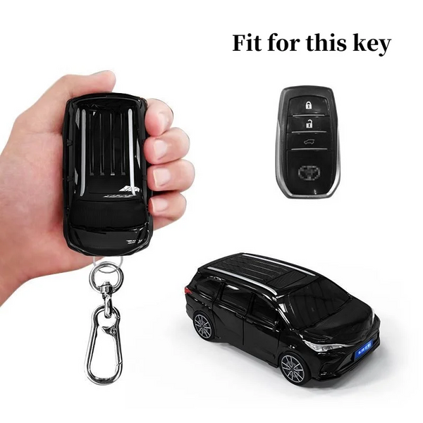 Key Case Cover Protector for Toyota Sienna Remote 5 Button 6 Button
