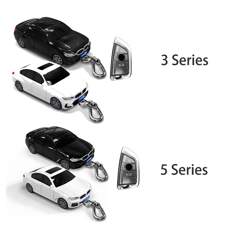 Car Styling For BMW X1 X3 X4 X X6 F15 F16 G30 E34 E60 E36 E90 1 3 5 7 Series F20 F30 118i 218i 320i Smart Car Key Case Cover Fob