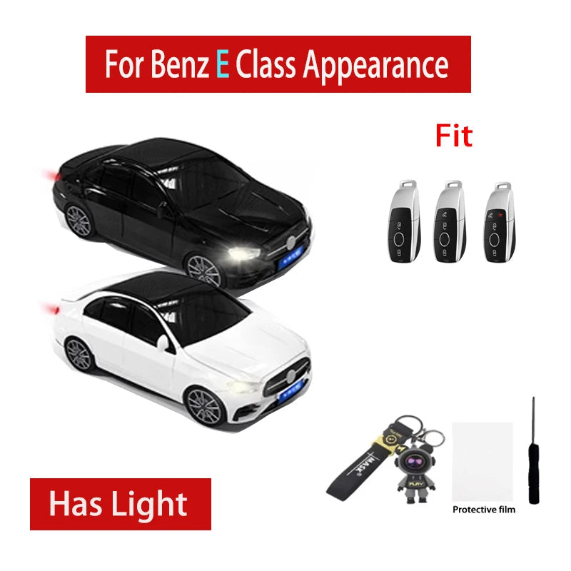 Mercedes Benz A C E S Class W204 W205 W212 W213 W176 GLC CLA AMG W177 Car Key Case Cover