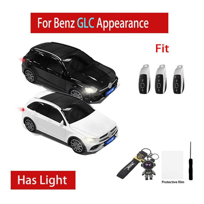 Mercedes Benz A C E S Class W204 W205 W212 W213 W176 GLC CLA AMG W177 Car Key Case Cover