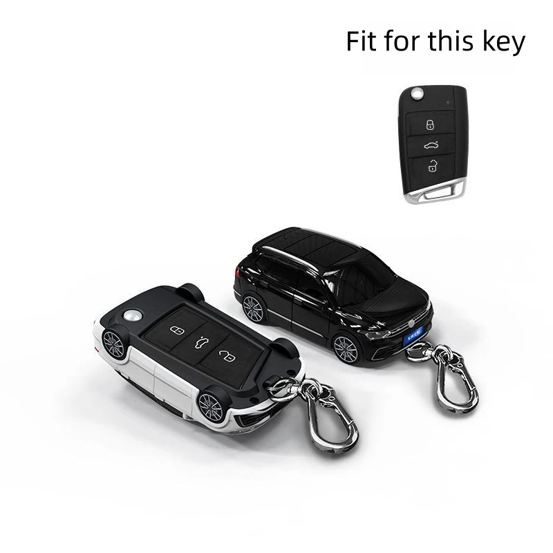 For Volkswagen Tiguan VW Polo Golf 7 Skoda Octavia Kodiaq Karoq Seat Ateca Leon Lbiza Key Cover