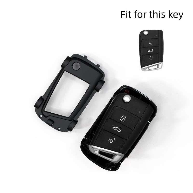 For Volkswagen Tiguan VW Polo Golf 7 Skoda Octavia Kodiaq Karoq Seat Ateca Leon Lbiza Key Cover